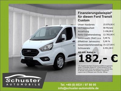 Gebraucht Ford Transit Custom 131 PS (96 kW) 2022 Weiss Van / Kleinbus