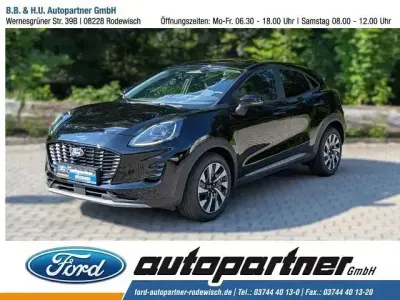 Neu Ford Puma Titanium 125 PS (91 kW) 2026 Obsidianschwarz metallic SUV
