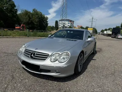 Gebraucht Mercedes SL350 245 PS (180 kW) 2003 Silber Cabrio