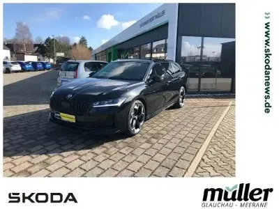 Gebraucht Skoda Superb SportLine 265 PS (194 kW) 2025 Schwarz (onyx schwarz metallic) Kombi