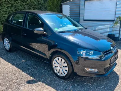 Gebraucht VW Polo Comfortline 86 PS (63 kW) 2010 Ebenholzschwarz Kleinwagen
