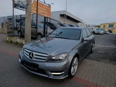 Brugt Mercedes C200 AMG 184 HK (135 kW) 2013 Sølv Stationcar