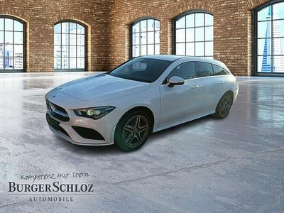 Gebraucht Mercedes CLA250e Shooting Brake AMG 218 PS (160 kW) 2022 Unilack polarweiß Kombi