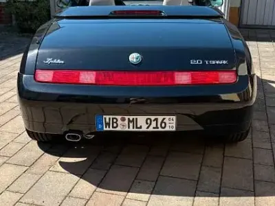 Gebraucht Alfa Romeo Spider 150 PS (110 kW) 2001 Schwarz Cabrio