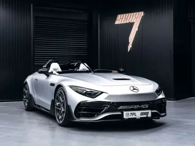 Neu Mercedes SL63 AMG AMG 585 PS (430 kW) 2025 Mysticsilber magno Cabrio