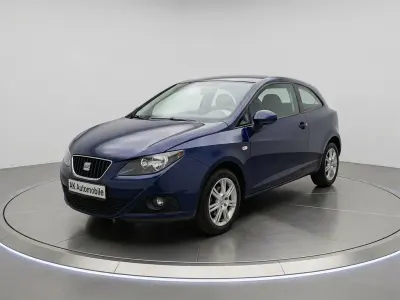Gebraucht Seat Ibiza Style 86 PS (63 kW) 2009 Blau Kleinwagen