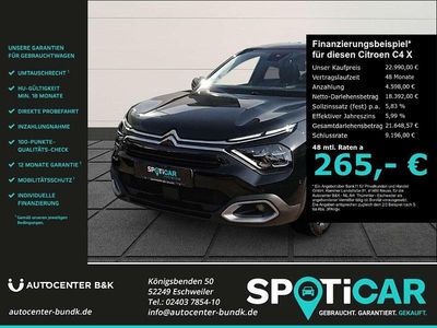 Gebraucht Citroën C4 PureTech 131 PS (96 kW) 2024 Perlaneraschwarz SUV