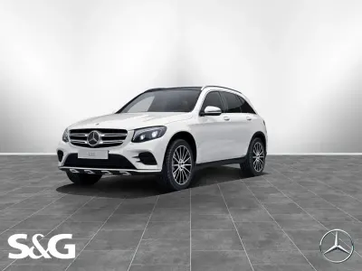 Używany Mercedes GLC250 AMG 211 KM (155 kW) 2018 Biały SUV