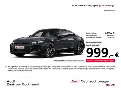 Nimbusgrau perleffekt Gebraucht 2025 Audi e-tron GT quattro Ambiente Limousine | 116.977 € (Fairer Preis)