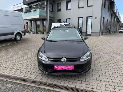 Gebraucht VW Golf VII Trendline 125 PS (91 kW) 2015 Schwarz Kombi