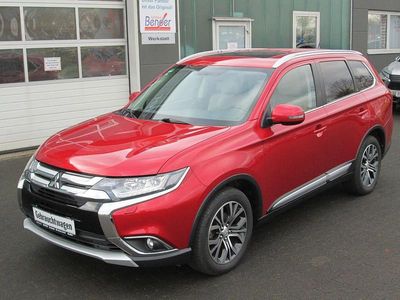Gebraucht Mitsubishi Outlander Top 150 PS (110 kW) 2016 Rot SUV