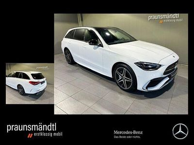 Używany Mercedes C300e AMG 204 KM (150 kW) 2022 Biały Sedan/Limuzyna