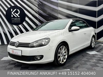 Weiß Gebraucht 2011 VW Golf Cabriolet Basis Cabrio | 4.250 €