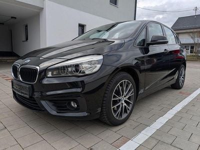 Gebraucht BMW 218 Active Tourer 136 PS (100 kW) 2015 Schwarz Van / Kleinbus