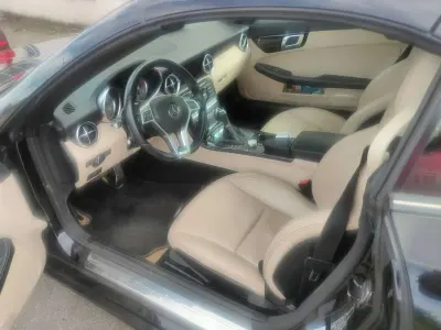 Gebraucht Mercedes SLK250 204 PS (150 kW) 2013 Schwarz Cabrio