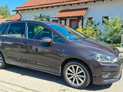 Gebraucht VW Golf Sportsvan LOUNGE 110 PS (80 kW) 2016 Grau Van / Kleinbus