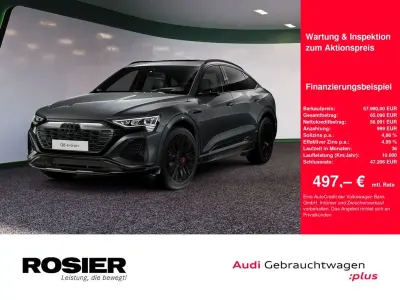 Używany Audi Q8 e-tron S-Line 141 kW (192 KM) 2024 Szary SUV