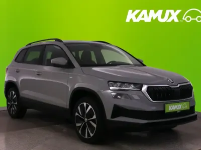 Gebraucht Skoda Karoq Tour 150 PS (110 kW) 2022 Silber / grau SUV