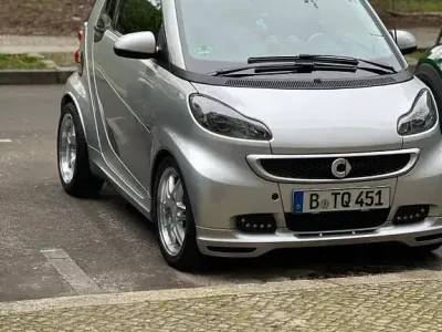 Gebraucht Smart ForTwo Cabrio Brabus Xclusive 102 PS (75 kW) 2013 Silber Cabrio