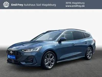 Gebraucht Ford Focus ST-Line X 116 PS (85 kW) 2025 Chromablau metallic Kombi