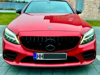 Gebraucht Mercedes C180 AMG line 156 PS (114 kW) 2021 Grau Coupé