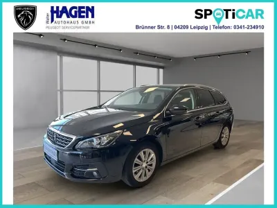 Gebraucht Peugeot 308 SW Allure 131 PS (96 kW) 2021 Perla nera schwarz Kombi