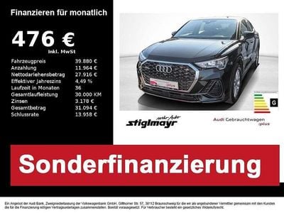Gebraucht Audi Q3 Sportback Ambiente 190 PS (139 kW) 2025 Mythosschwarz metallic SUV