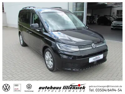 Gebraucht VW Caddy 122 PS (89 kW) 2022 Schwarz Van / Kleinbus