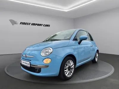 Używany Fiat 500 Lounge 69 KM (50 kW) 2014 Niebieski