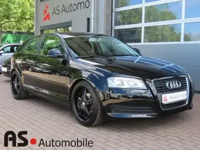 Gebraucht Audi A3 Attraction 102 PS (75 kW) 2009 Brillantschwarz Kleinwagen