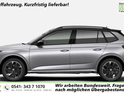 Neu Skoda Kamiq Monte Carlo 150 PS (110 kW) 2025 Brillantsilber metall... SUV