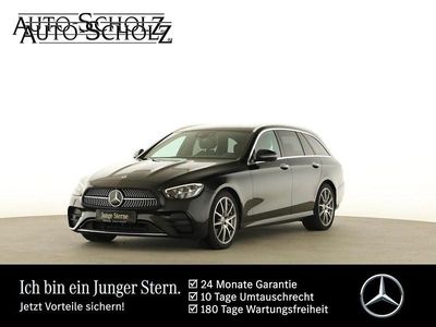 Schwarz Gebraucht 2024 Mercedes E220 AMG Limousine | 47.331 € (Fairer Preis)
