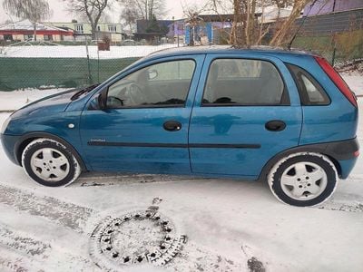 Gebraucht Opel Corsa 54 PS (39 kW) 2001 Blau Kleinwagen