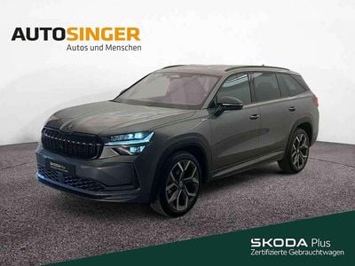 Graphitegrau metallic Gebraucht 2025 Skoda Kodiaq SportLine SUV | 52.980 € (Teuer)