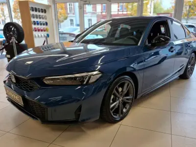 Neu Honda Civic Hybrid 184 PS (135 kW) 2026 Seabed blue Limousine