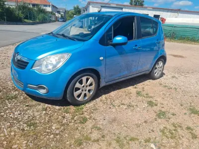 Gebraucht Opel Agila Edition 86 PS (63 kW) 2008 Blau Kleinwagen
