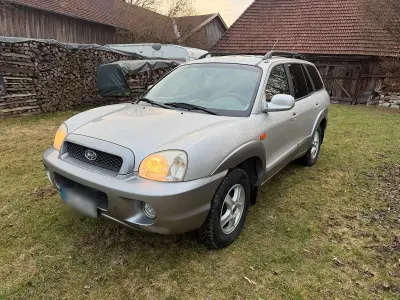 Usata Hyundai Santa Fe 170 CV (125 kW) 2002 Argento SUV
