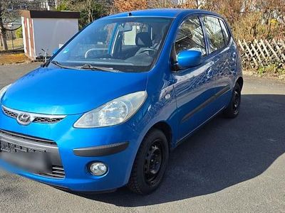 Gebraucht Hyundai i10 78 PS (57 kW) 2009 Blau Kleinwagen