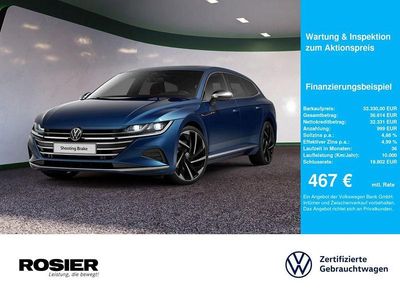 Blau Gebraucht 2021 VW Arteon Elegance Limousine | 33.330 € (Fairer Preis)