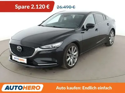 Gebraucht Mazda 6 Sports-Line 194 PS (142 kW) 2022 Jet black Limousine