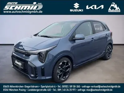 Ny Kia Picanto GT-Line 68 HK (50 kW) 2025 Blå Hatchback