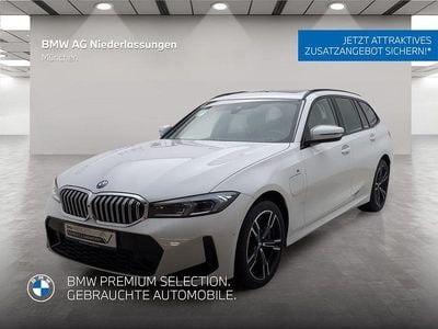 Gebraucht BMW 330e M Sport 292 PS (214 kW) 2024 Weiß Kombi