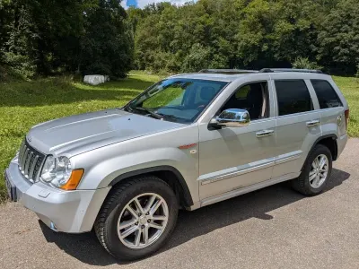 Gebraucht Jeep Grand Cherokee Overland 218 PS (160 kW) 2008 Silber SUV