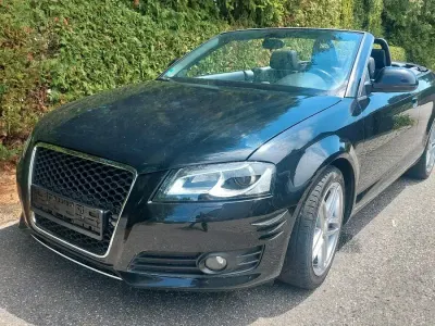 Gebraucht Audi A3 Cabriolet 150 PS (110 kW) 2010 Schwarz Cabrio