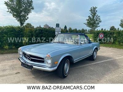Usata Mercedes SL280 170 CV (125 kW) 1970 Blu Cabrio