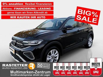 Neu VW T-Cross Life 116 PS (85 kW) 2025 Deep black perleffekt SUV