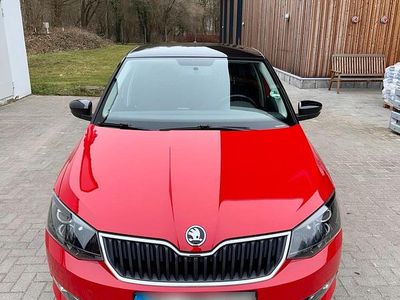 Brugt Skoda Fabia Style 90 HK (66 kW) 2015 Rød Hatchback