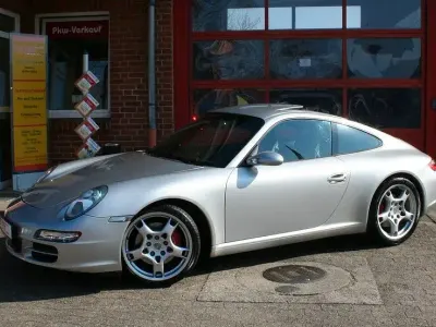Usata Porsche 911 Carrera Sport 355 CV (261 kW) 2004 Argento Coupé