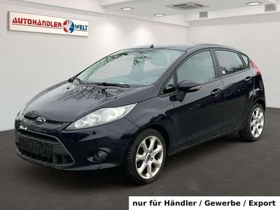 Gebraucht Ford Fiesta Champions Edition 82 PS (60 kW) 2012 Schwarz Kleinwagen