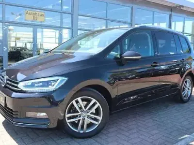 Gebraucht VW Touran Sound 150 PS (110 kW) 2018 Schwarz Van / Kleinbus